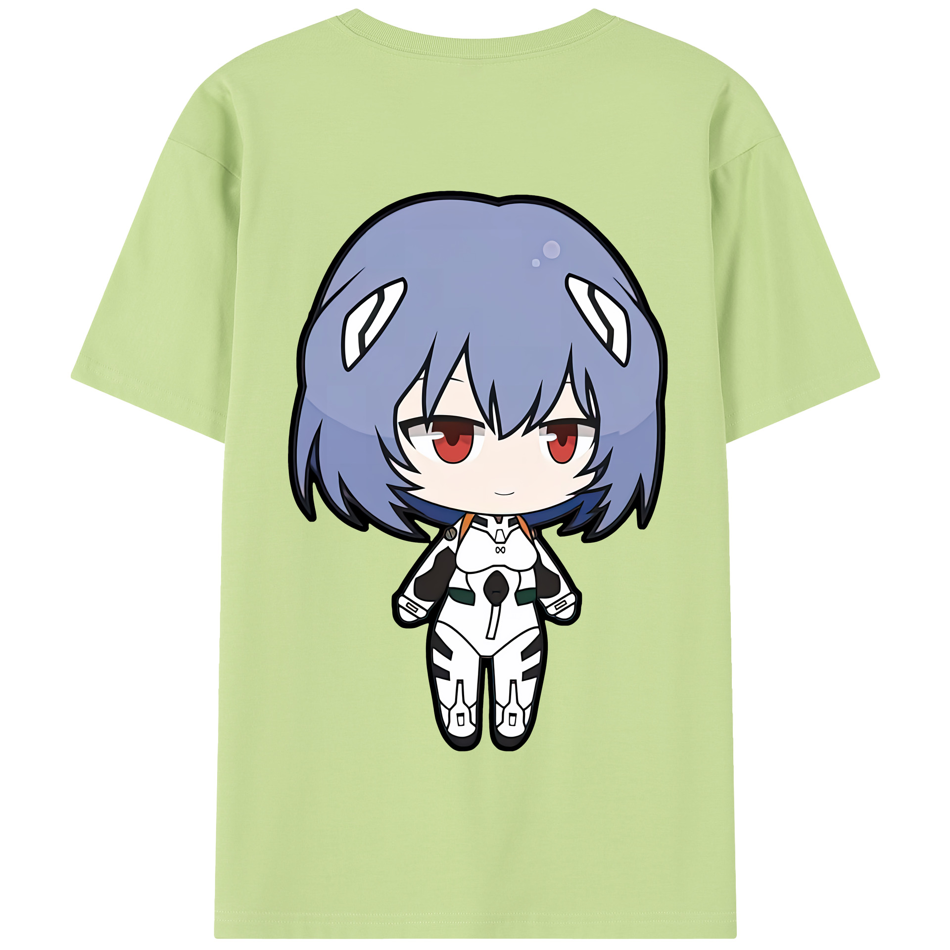 （画像用） EVA 新世紀エヴァンゲリオン 綿100％半袖Tシャツ（背面プリント）